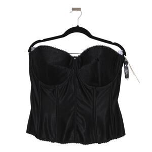 Dominique Intimates Juliette Corset in Black NWT Size 44D